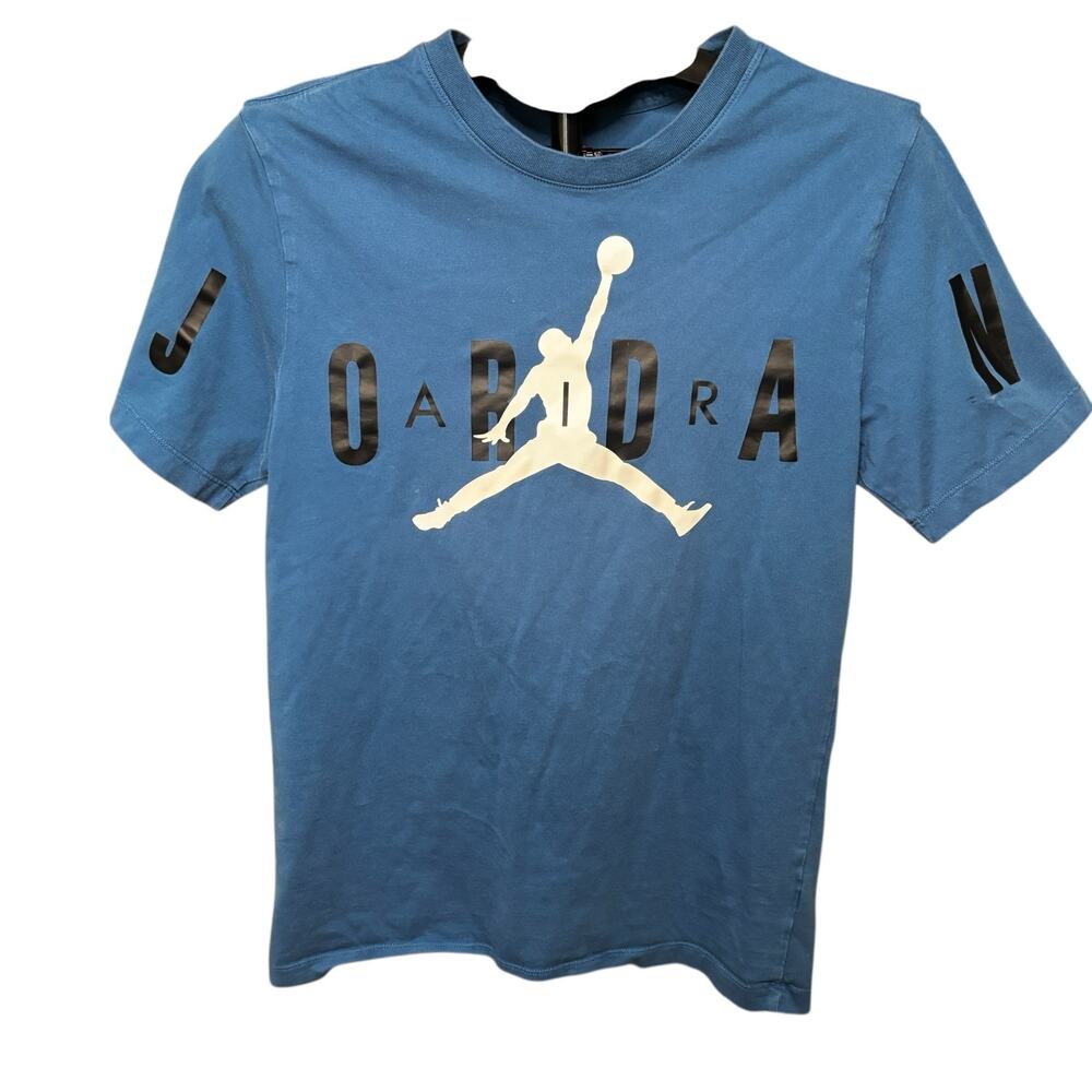 Nike Air Jordan Jumpman T-Shirt Men’s Small Blue Graphic Tee